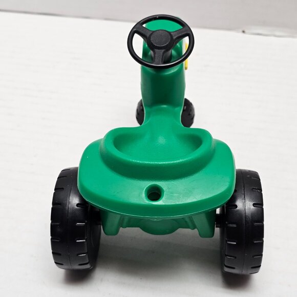 Vintage Mini Little Tikes Dollhouse Red Boat Green Tractor Doll House Furniture - Picture 8 of 11